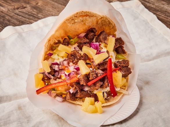 Kebab i pitabrød